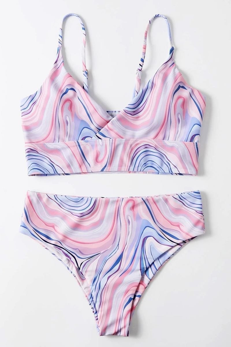 Bikini marble print