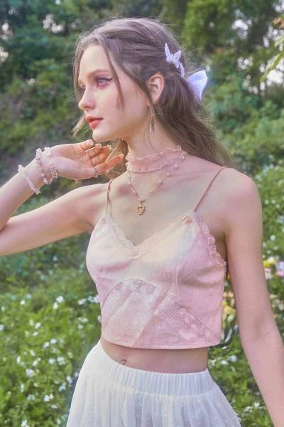 Blusa floral lace