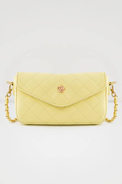 Bolso quilted flower